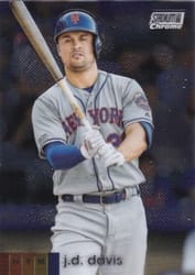 2020 Stadium Club Chrome Base Set J.D. Davis #354 card