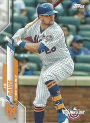 2020 Topps Opening Day Base Set J.D. Davis #155 card