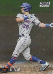 2021 Stadium Club Chrome Base Set J.D. Davis #275 card