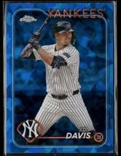 2024 Topps Chrome Update Sapphire Edition Base Set J.D. Davis #USCS231 card