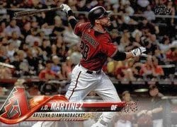 2018 Topps Base Set J.D. Martinez #257 card