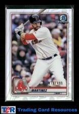 2020 Bowman Chrome J.D. Martinez #17 card