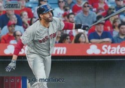 2020 Stadium Club Base Set J.D. Martinez #135 card