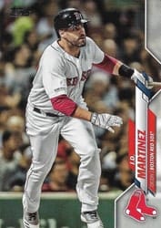 2020 Topps Base Set J.D. Martinez #269 card