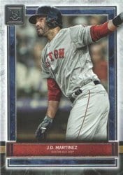 2020 Topps Museum Collection Base Set J.D. Martinez #7 card