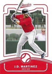 2021 Panini Chronicles Classics J.D. Martinez #7 card