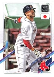 2021 Topps Japan Edition Base Set J.D. Martinez #89 card