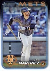 2024 Topps Update Base Set J.D. Martinez #US243 card