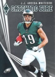 2019 Panini Phoenix Catching Fire J.J. Arcega-Whiteside #7 card