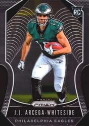 2019 Panini Prizm Base Set J.J. Arcega-Whiteside #348 card