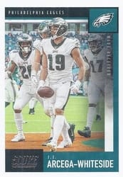 2020 Score Base Set J.J. Arcega-Whiteside #186 card