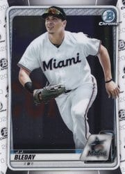 2020 Bowman Chrome Prospects J.J. Bleday #BCP-116 card