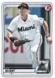 2020 Bowman Prospects J.J. Bleday #BP-116 card