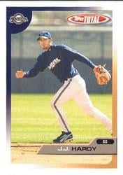 2005 Topps Total Base Set J.J. Hardy #372 card