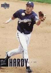2006 Upper Deck Base Set J.J. Hardy #262 card