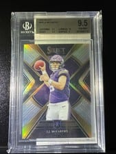 2023 Panini Select 2024 XRC Prizm J.J. McCarthy #505 card