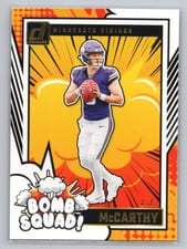 2024 Donruss Bomb Squad J.J. McCarthy #5 card