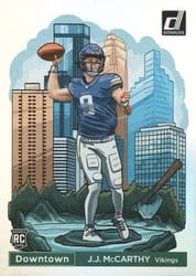 2024 Donruss Downtown J.J. McCarthy #11 card