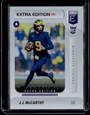 2024 Donruss Elite Extra Edition J.J. McCarthy #9 card