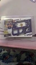 2024 Panini Absolute Tools of the Trade Triple J.J. McCarthy #TOTT-JMY card