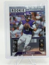 2024 Panini Contenders Optic Base Set J.J. McCarthy #71 card