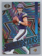 2024 Panini Illusions Shining Stars J.J. McCarthy #8 card