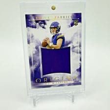 2024 Panini Origins Future Fabrics J.J. McCarthy #FF-JMC card
