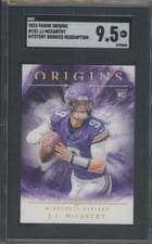 2024 Panini Origins Origin Story J.J. McCarthy #4 card