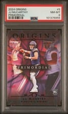 2024 Panini Origins Primordial J.J. McCarthy #5 card