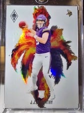 2024 Panini Phoenix Color Blast J.J. McCarthy #CB-JMY card