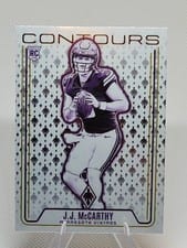 2024 Panini Phoenix Contours J.J. McCarthy #CON-JMY card