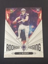2024 Panini Phoenix Rookie Rising J.J. McCarthy #RR-JMY card