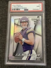 2024 Panini Prizm Flashback Rookie J.J. McCarthy #3 card