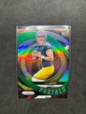 2024 Panini Prizm Portals J.J. McCarthy #7 card