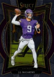 2024 Panini Select Base Set J.J. McCarthy #24 card