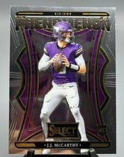2024 Panini Select Phenomenon J.J. McCarthy #6 card