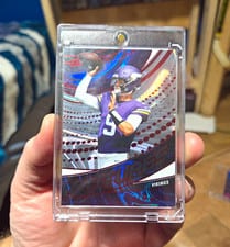 2025 Panini Revolution Futures J.J. McCarthy #8 card