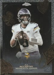 2025 Topps Chrome Fortune 15 J.J. McCarthy #F15-18 card