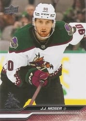 2023-24 Upper Deck Base Set J.J. Moser #7 card
