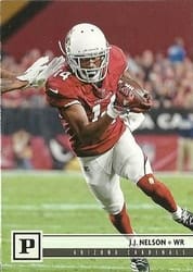 2018 Panini Base Set J.J. Nelson #6 card
