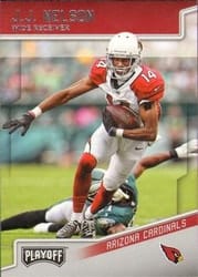 2018 Panini Playoff Base Set J.J. Nelson #5 card
