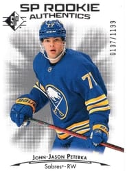 2021-22 SP Base Set J.J. Peterka #121 card