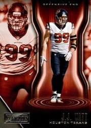 2018 Panini Playbook Base Set J.J. Watt #30 card