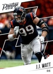 2018 Panini Prestige Base Set J.J. Watt #197 card