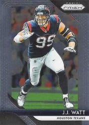 2018 Panini Prizm Base Set J.J. Watt #121 card