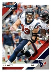 2019 Donruss Base Set J.J. Watt #107 card