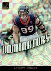2019 Donruss Dominators J.J. Watt #DOM-3 card