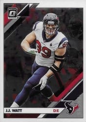 2019 Donruss Optic Base Set J.J. Watt #40 card