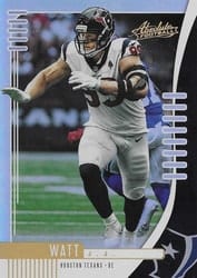 2019 Panini Absolute Base Set J.J. Watt #27 card