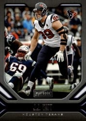 2019 Panini Playbook Base Set J.J. Watt #27 card